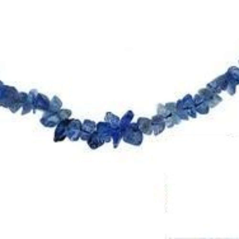 185ctw Freeform Tanzanite Chip Strand Necklace